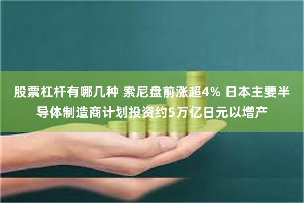 股票杠杆有哪几种 索尼盘前涨超4% 日本主要半导体制造商计划投资约5万亿日元以增产