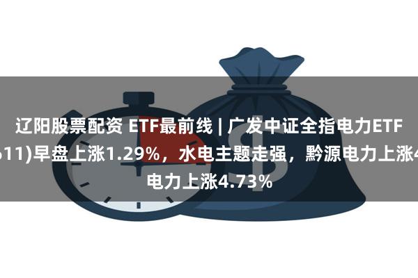 辽阳股票配资 ETF最前线 | 广发中证全指电力ETF(159611)早盘上涨1.29%，水电主题走强，黔源电力上涨4.73%