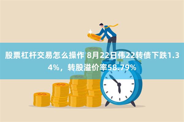 股票杠杆交易怎么操作 8月22日伟22转债下跌1.34%，转股溢价率58.79%