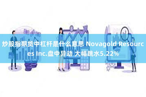 炒股指期货中杠杆是什么意思 Novagold Resources Inc.盘中异动 大幅跳水5.22%